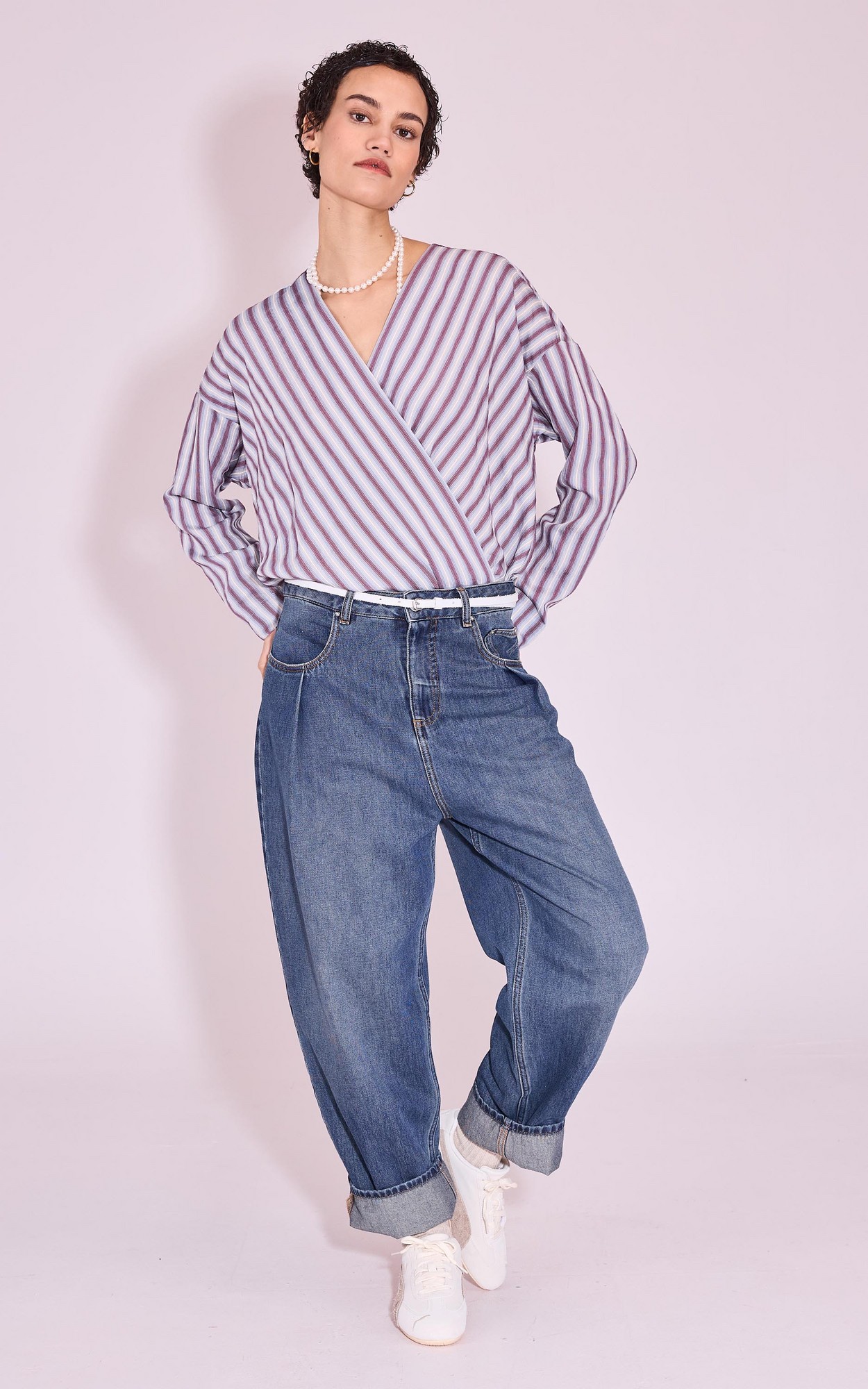 Blauw Jeansbroek image