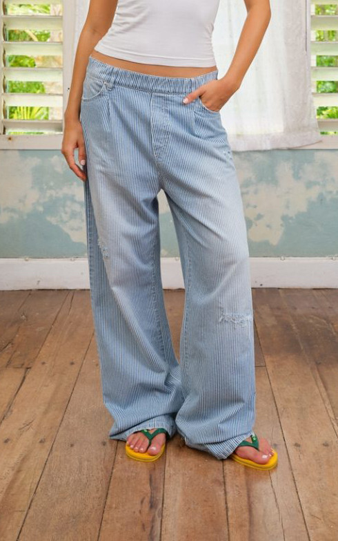 Blauw Jeansbroek