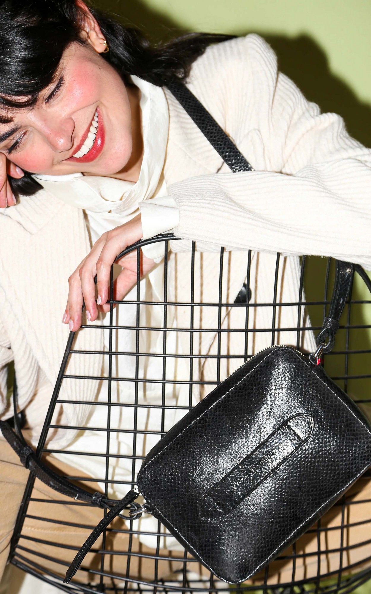Zwart Cross body