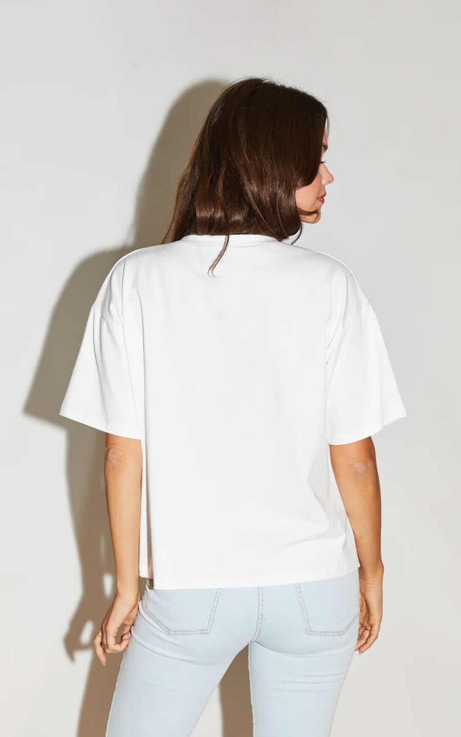 Gebroken wit T-shirt/top