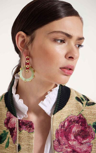 Groen Oorbellen image