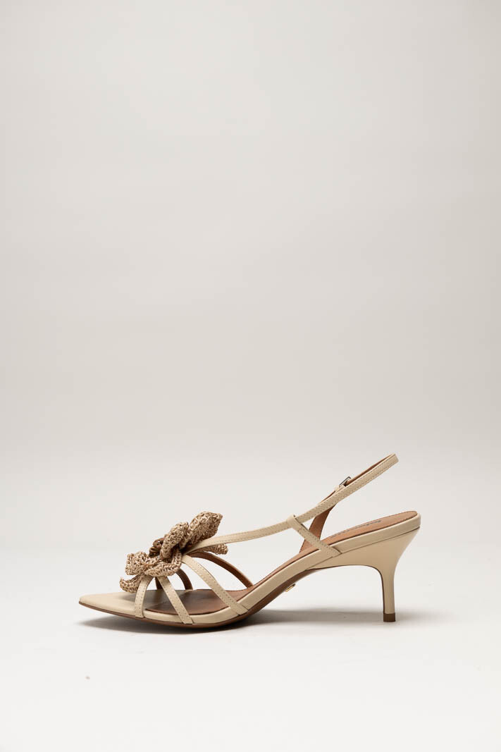 Beige Sandaal hak image