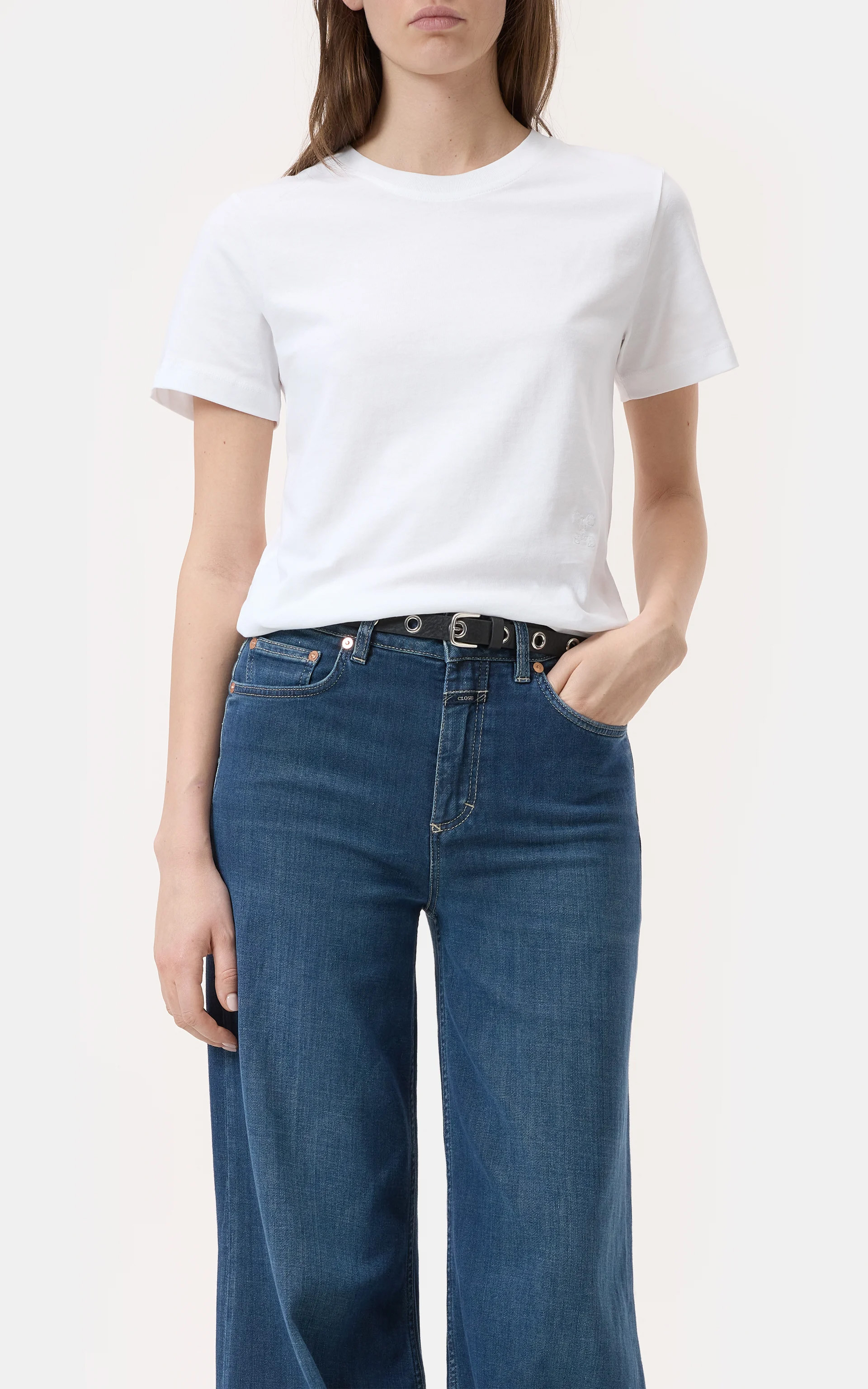 Wit T-shirt/top