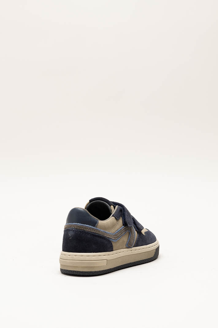 Donkerblauw Velcro schoen image