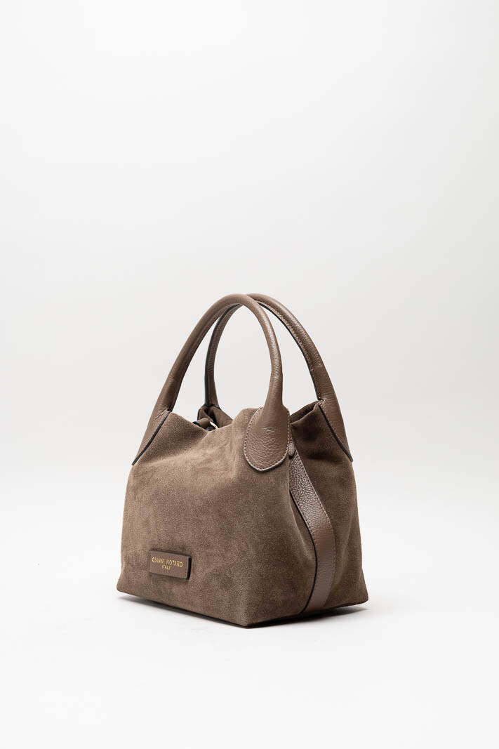 Taupe Handtas