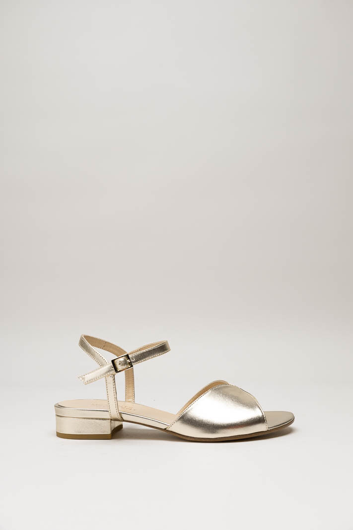 Goud Sandaal plat