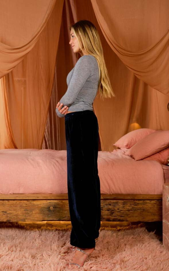 Donkerblauw Broek image