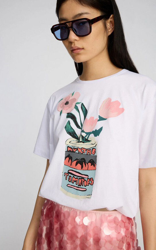 Wit T-shirt/top image