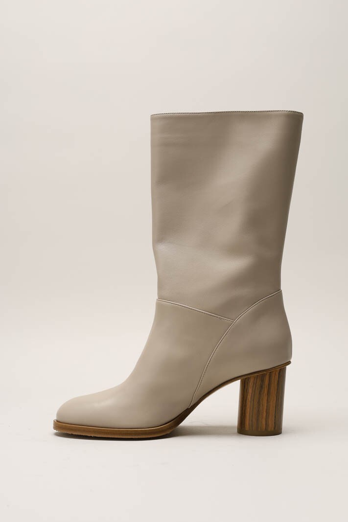 Taupe Enkellaars hak image
