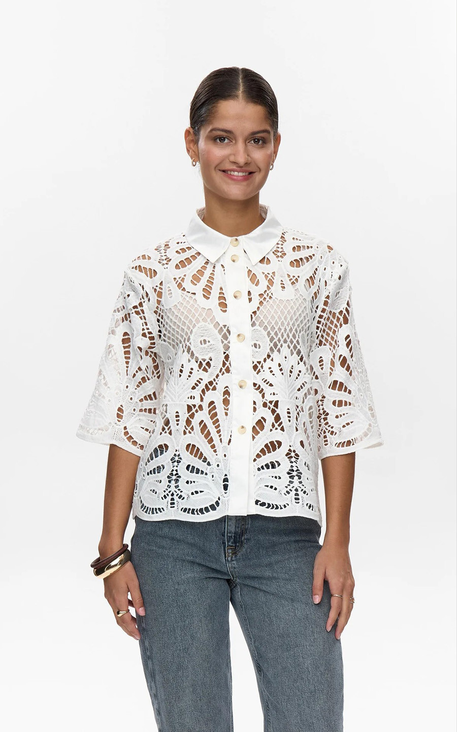 Wit Blouse
