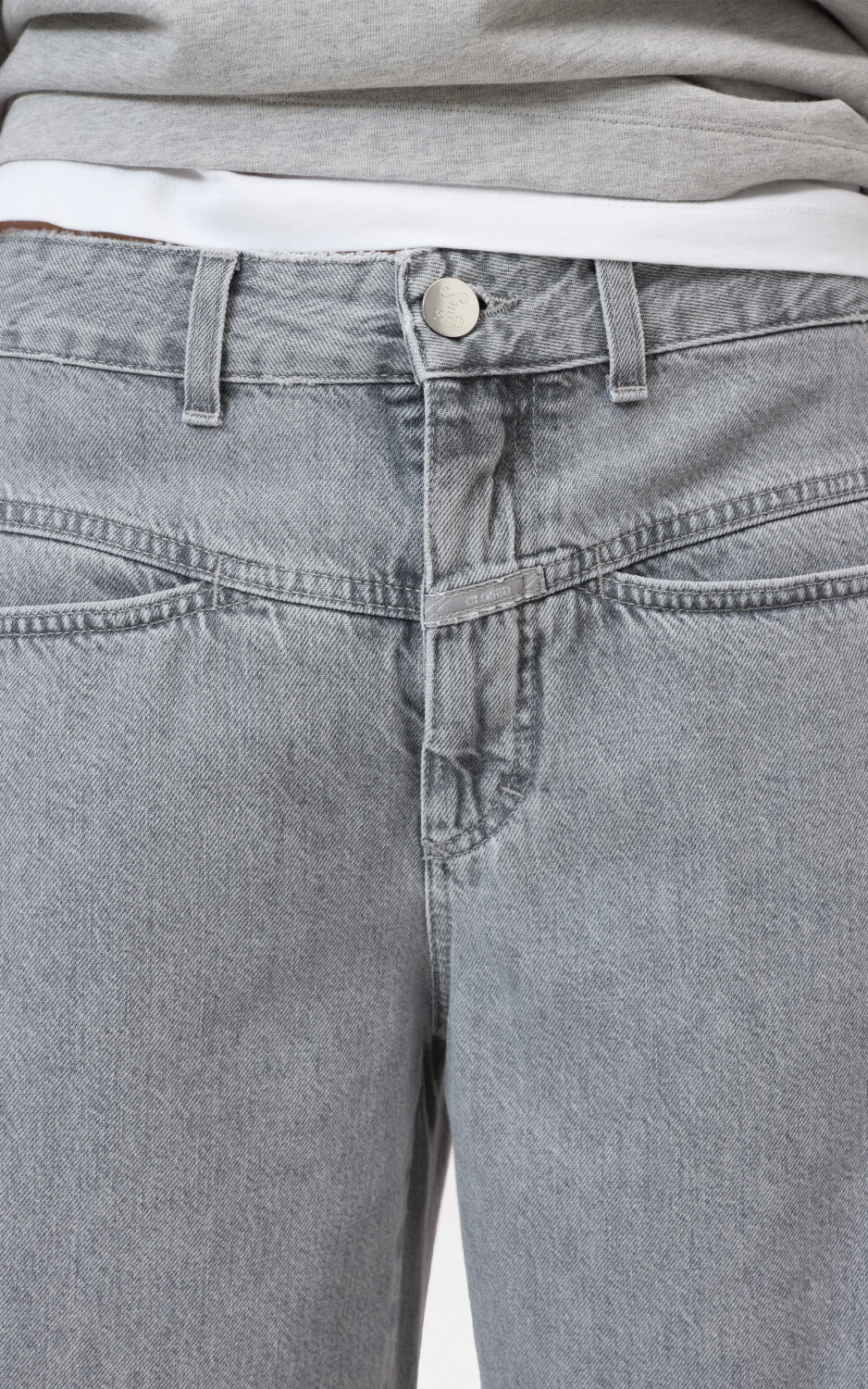 Lichtgrijs Jeansbroek image