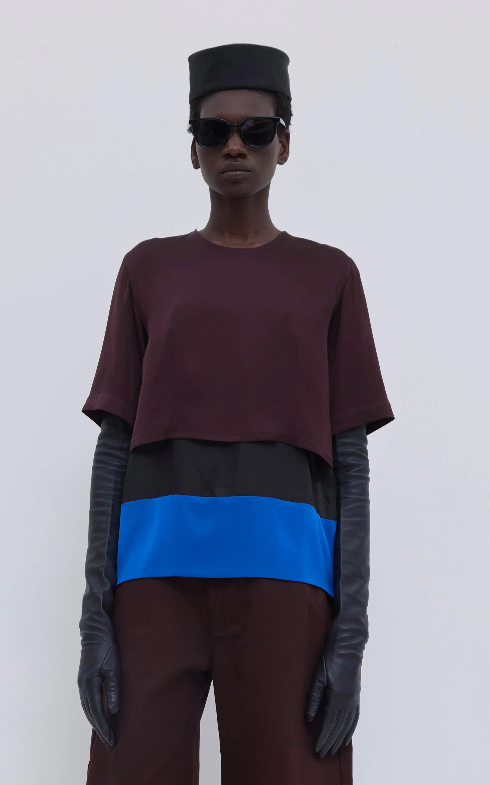 Donkerbruin Blouse