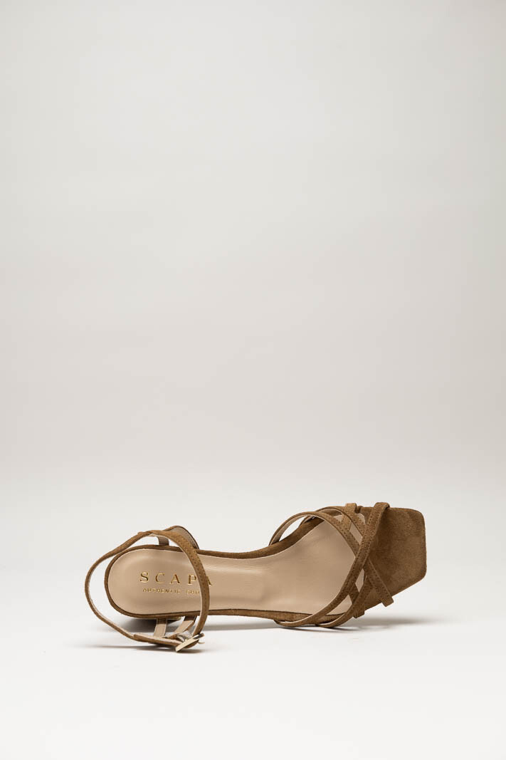 Bruin Sandaal hak image