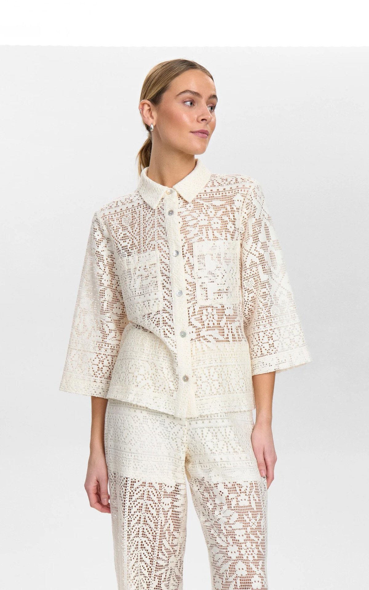 Wit Blouse