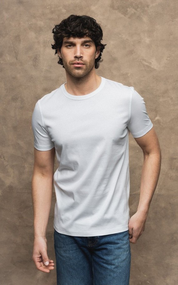 Wit T-shirt