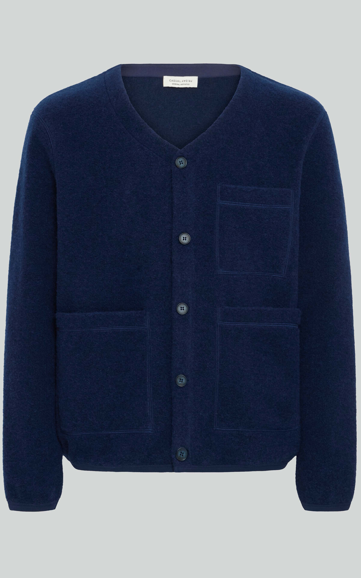 Donkerblauw Cardigan