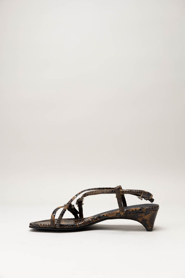 Bruin Sandaal hak image