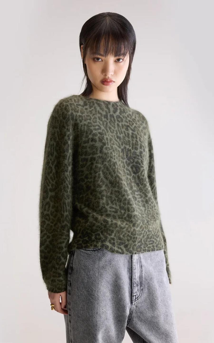 Kaki Sweater/trui image