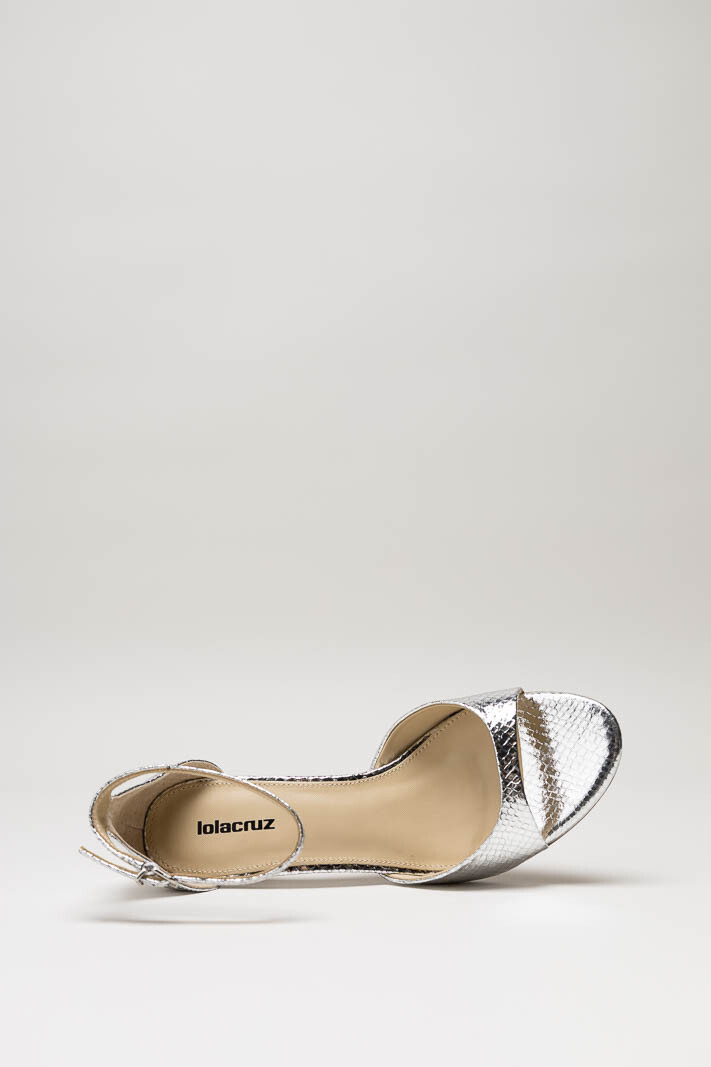 Zilver Sandaal hak image