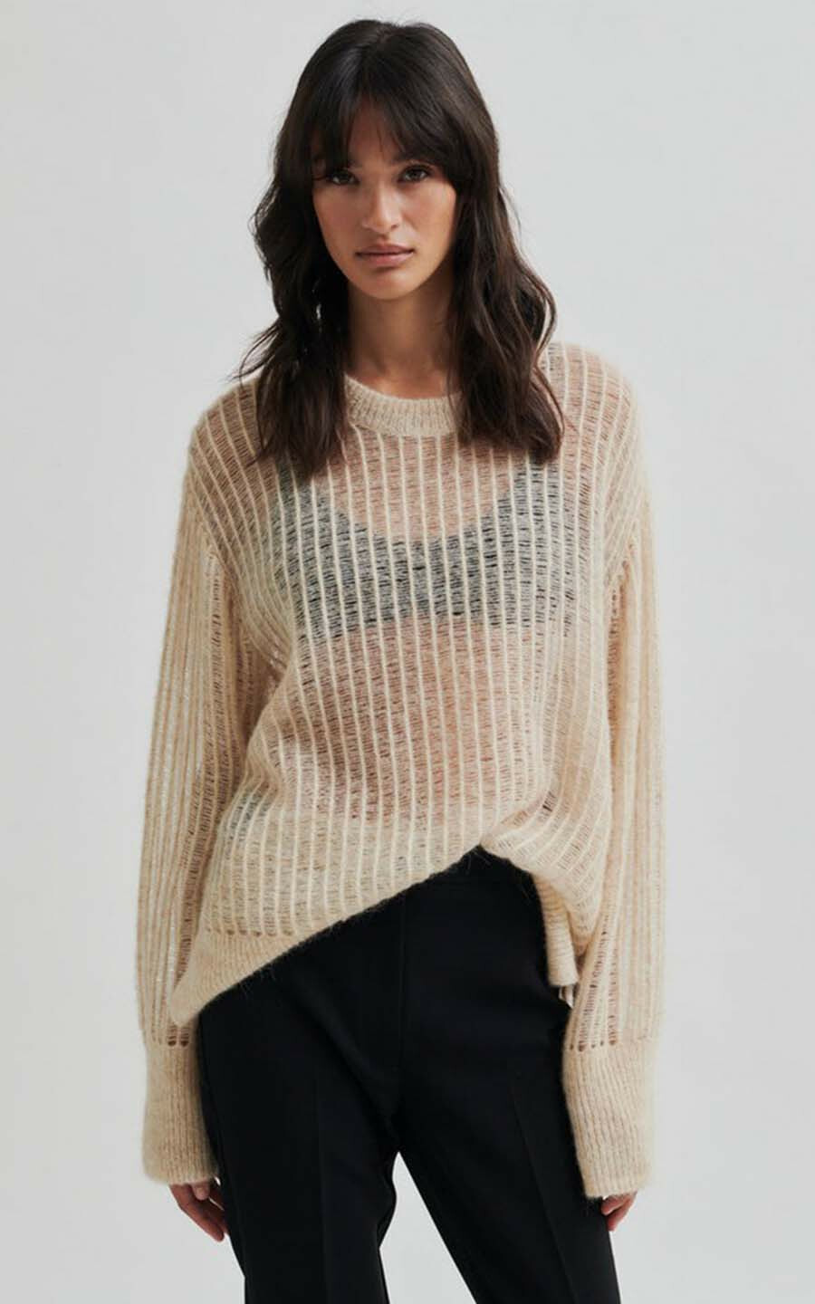 Beige Sweater/trui