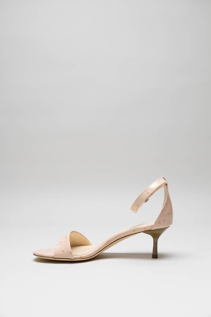 Nude Sandaal hak image