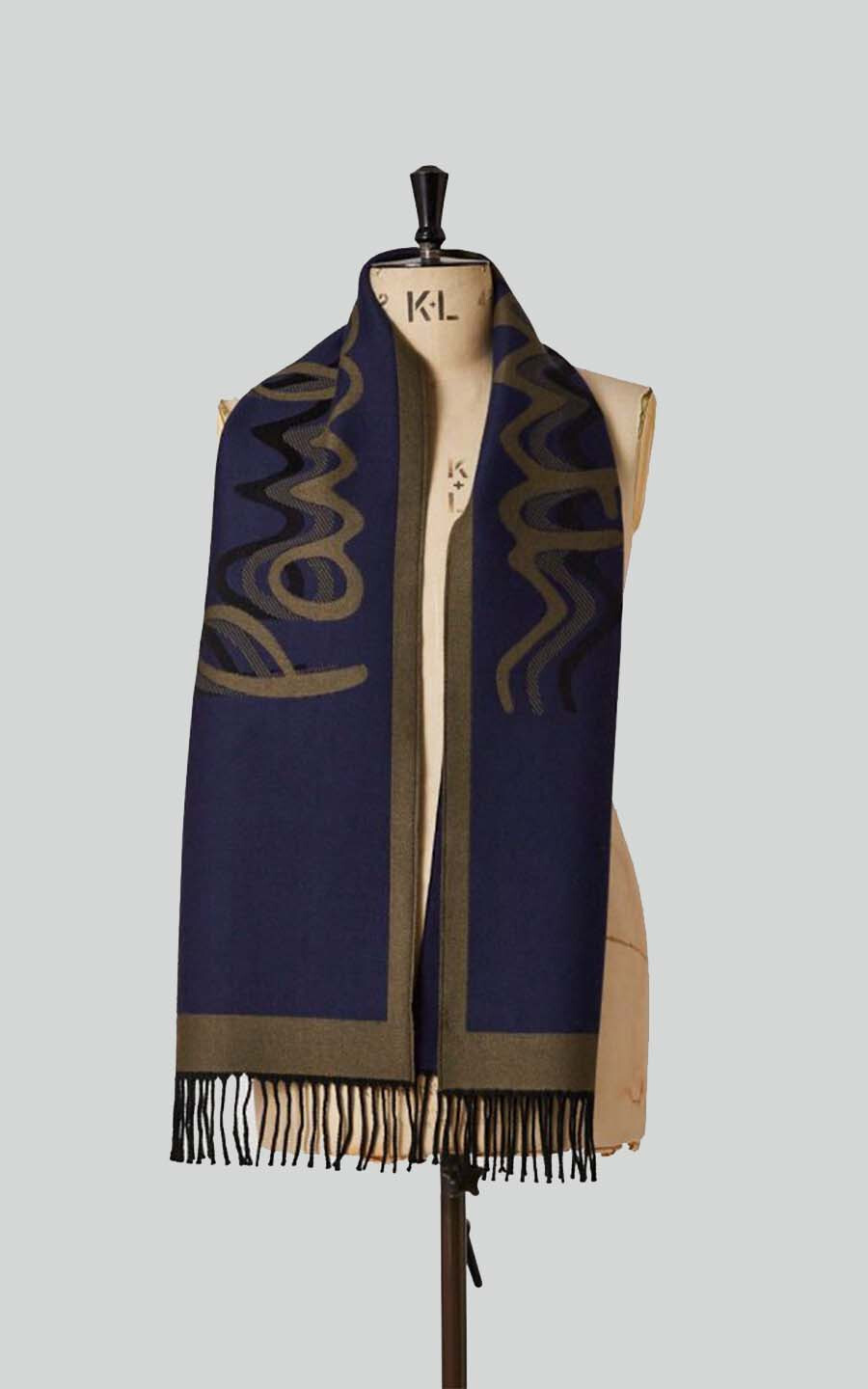 Blauw Sjaal