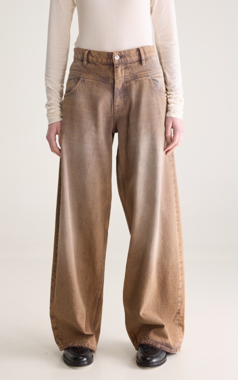 Bruin Jeansbroek