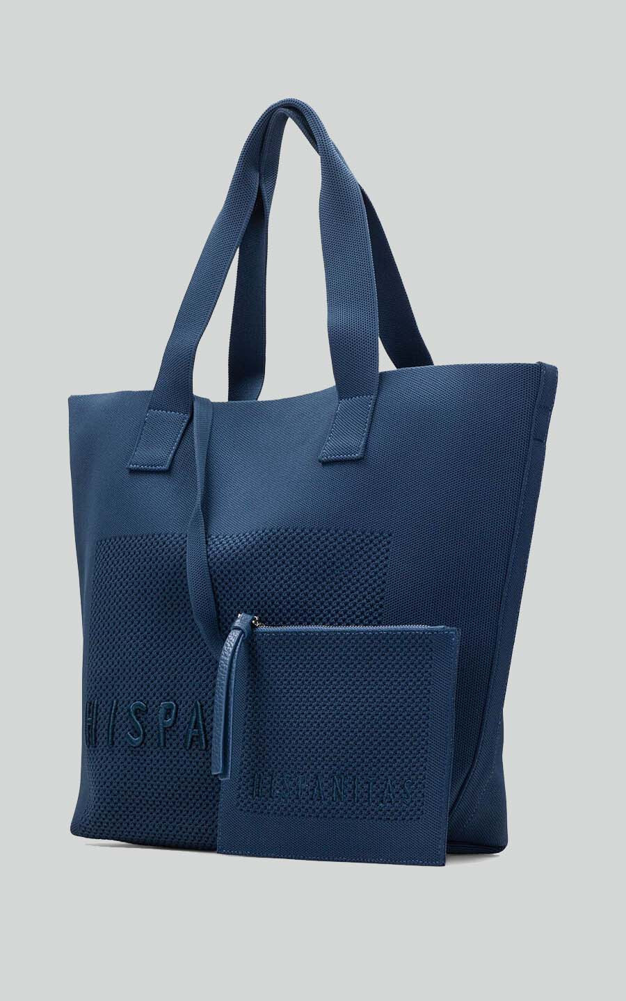 Donkerblauw Handtas image