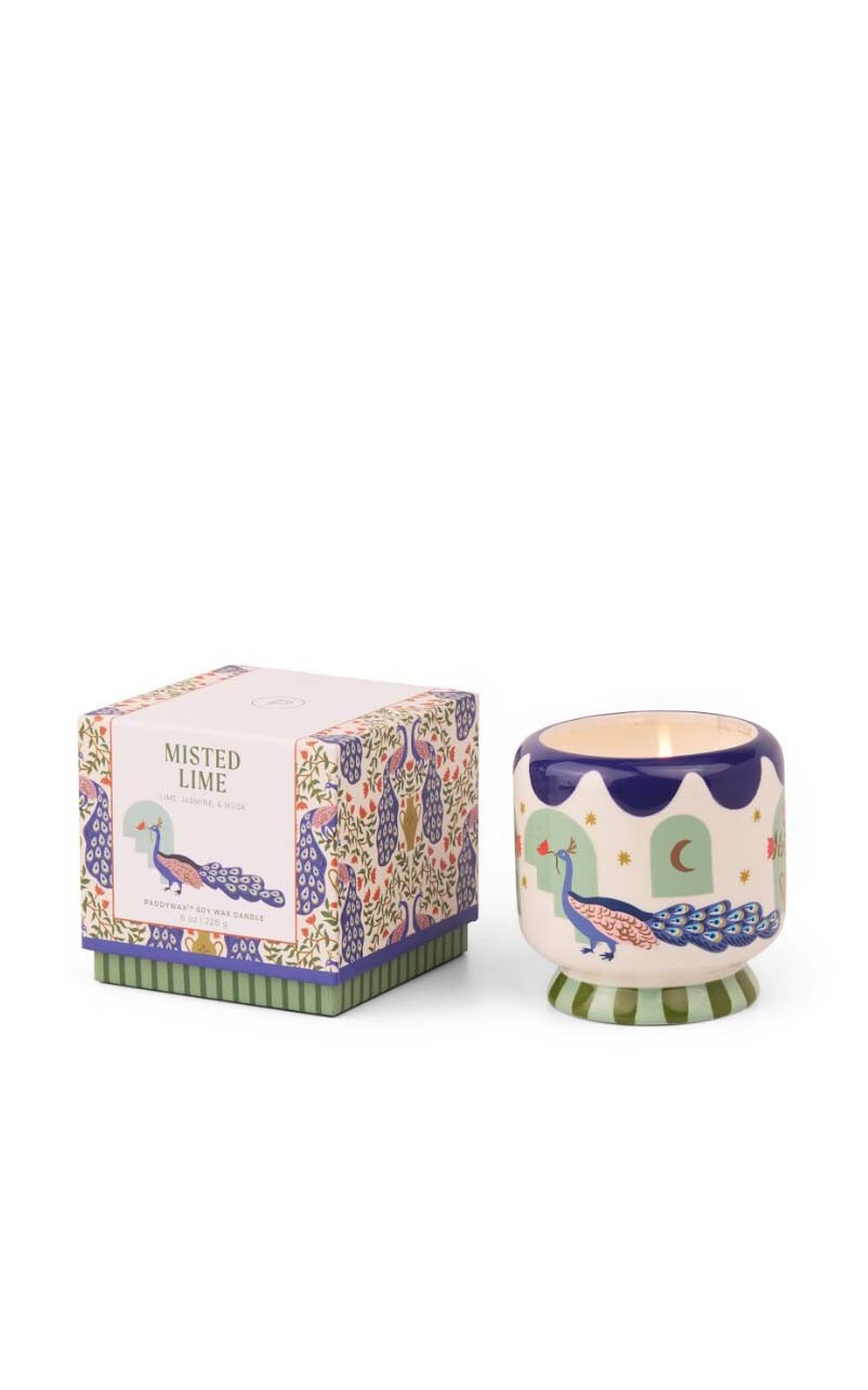 Groen Kaarsen en kaarsenhouders