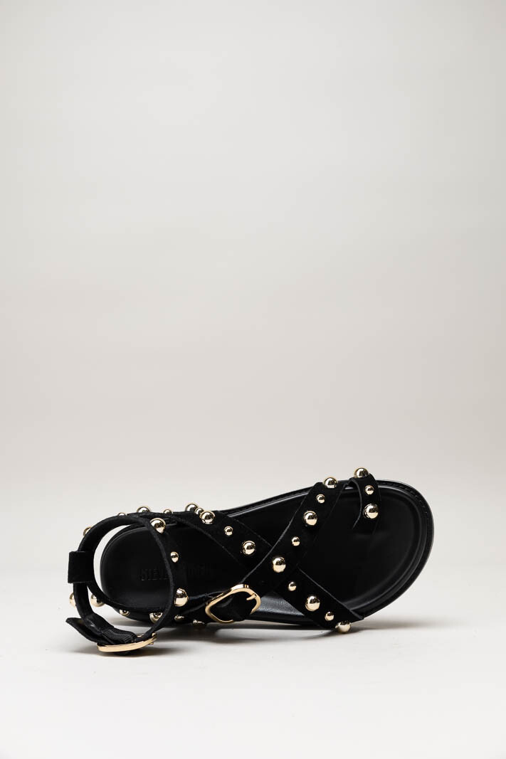 Zwart Sandaal plat image