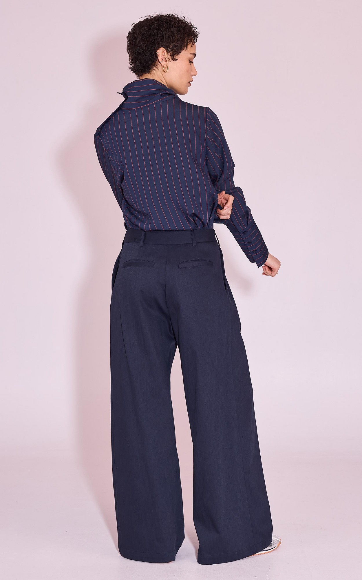 Donkerblauw Broek image