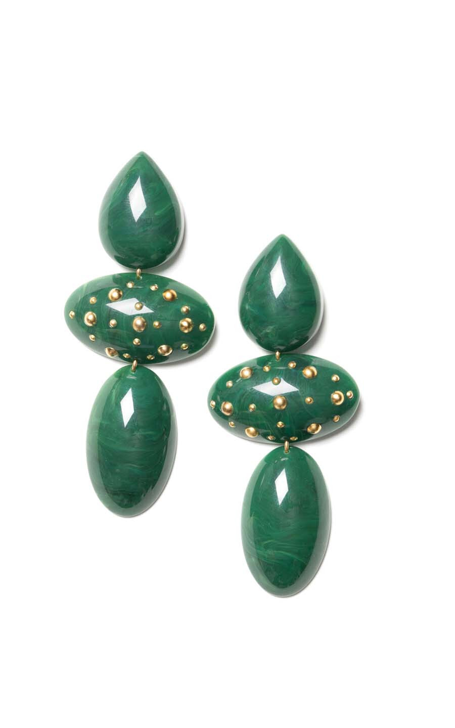 Groen Oorbellen image