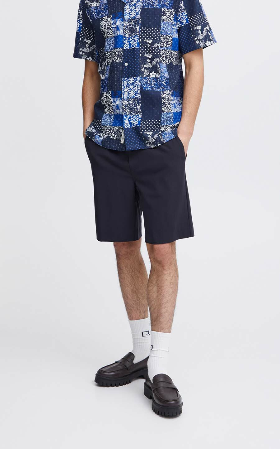 Blauw Short/bermuda