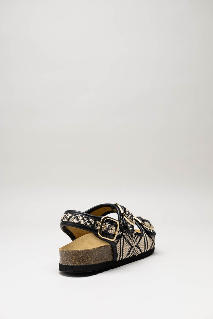 Beige Sandaal plat image