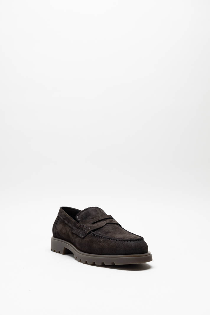 Donkerbruin Mocassin