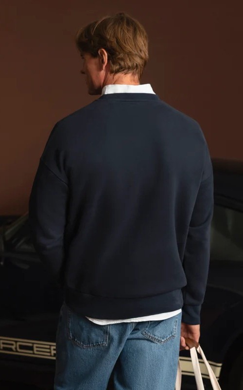 Marineblauw Sweater image