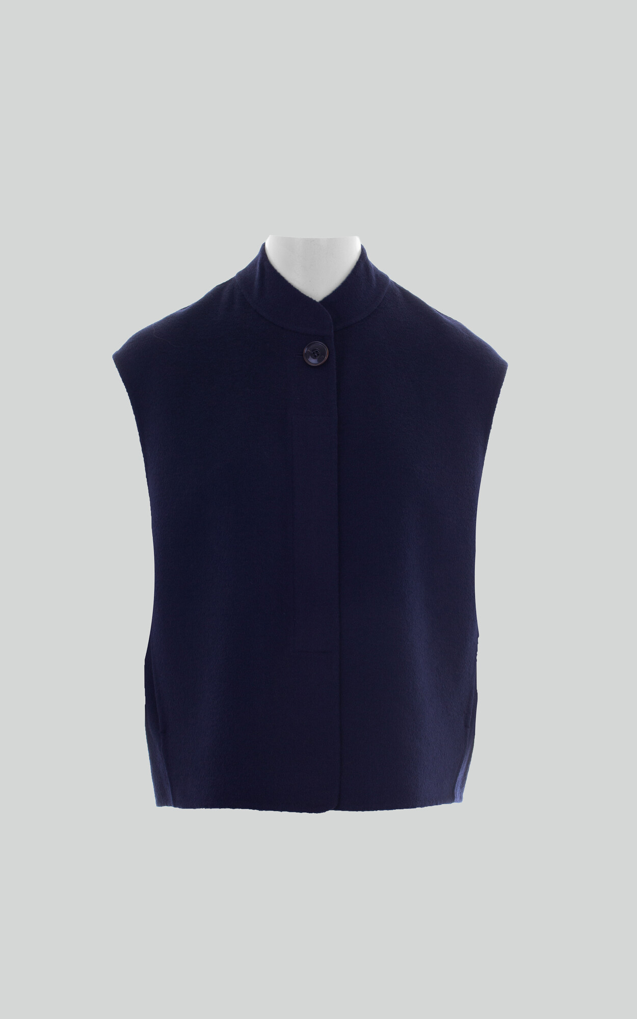Marineblauw Jas