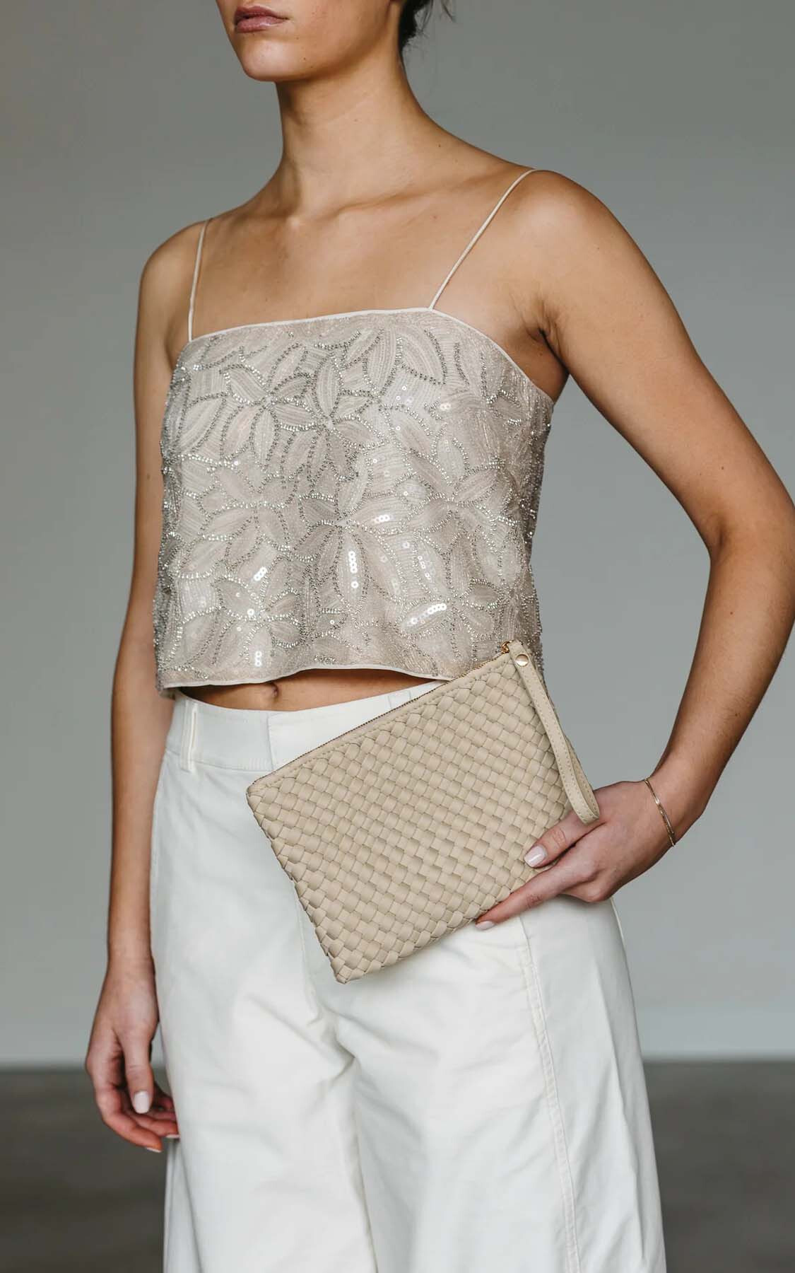 Lichtbeige Clutch image