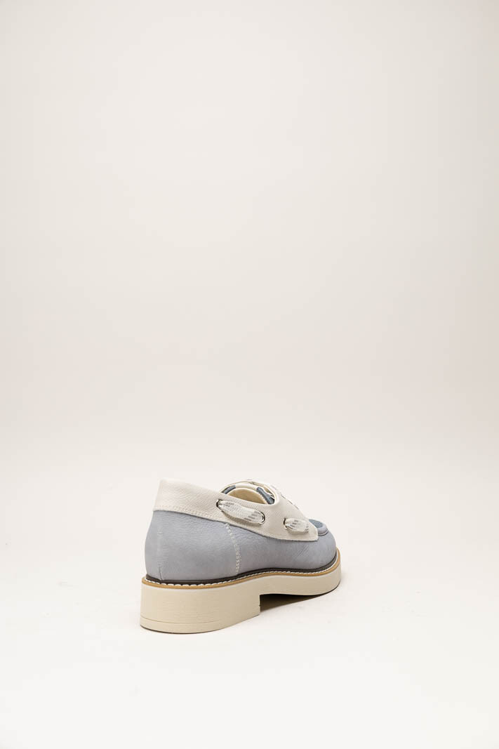 Lichtblauw Veterschoen image