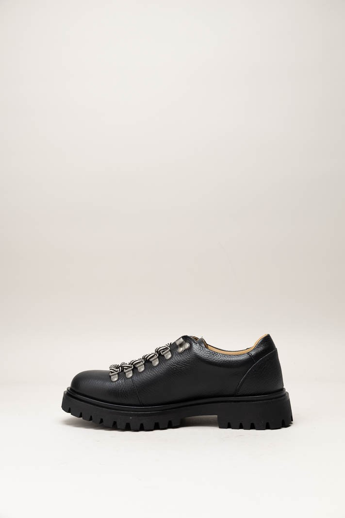 Zwart Veterschoen image