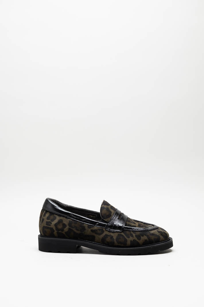 Kaki Mocassin