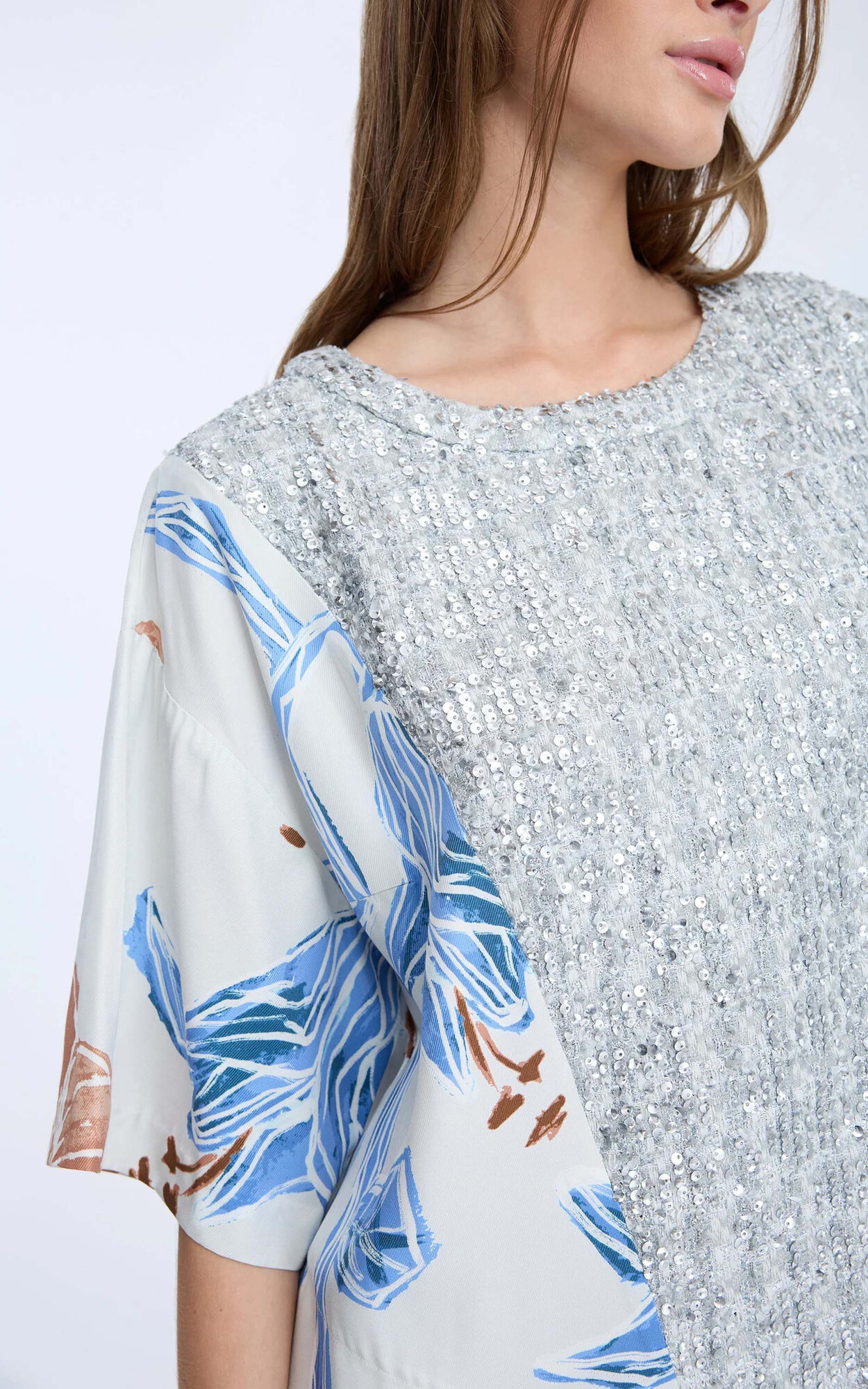 Blauw Jurk image