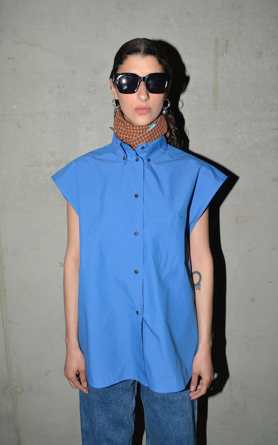 Blauw Blouse image