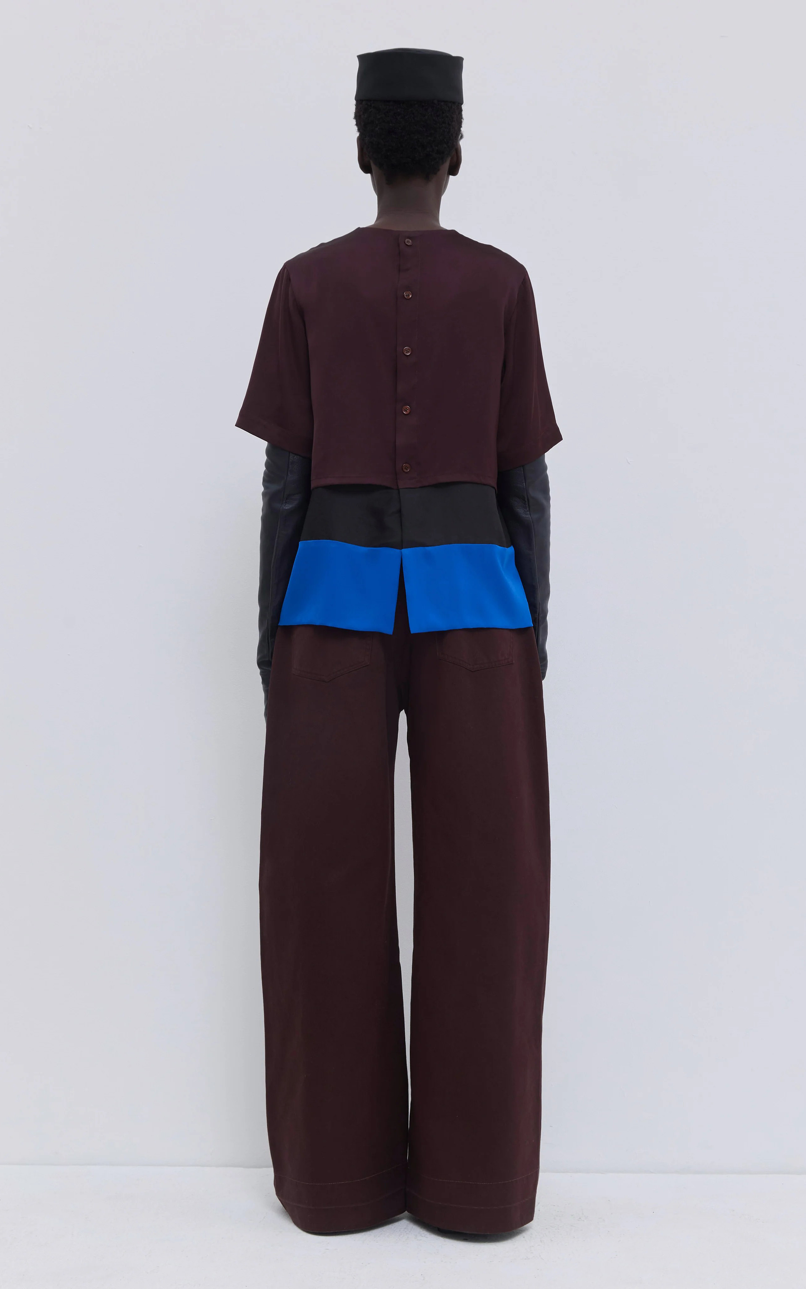 Donkerbruin Blouse