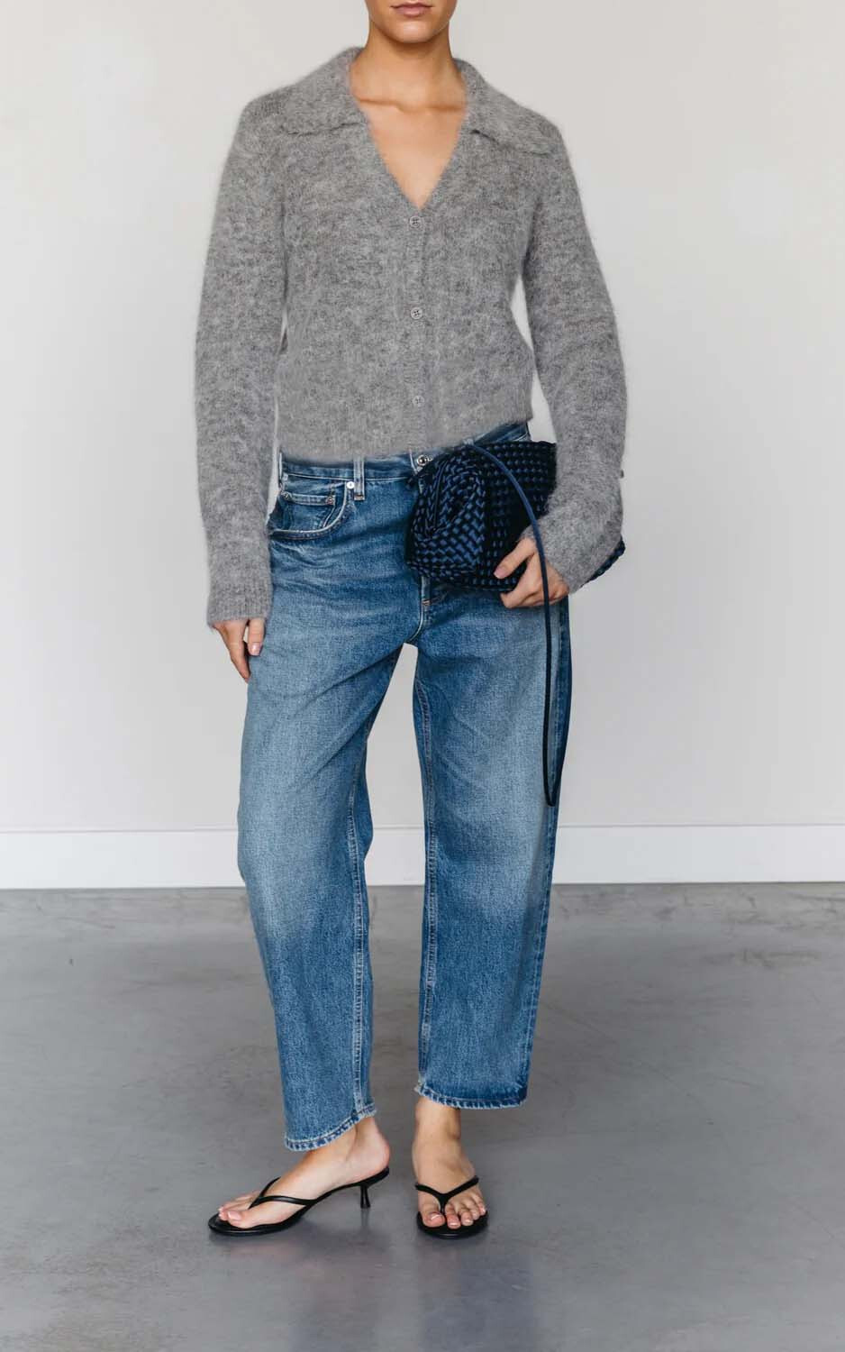 Donkerblauw Clutch image