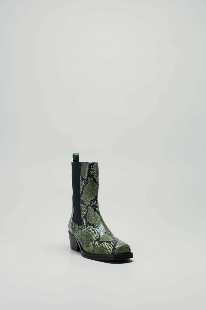 Groen Enkellaars plat