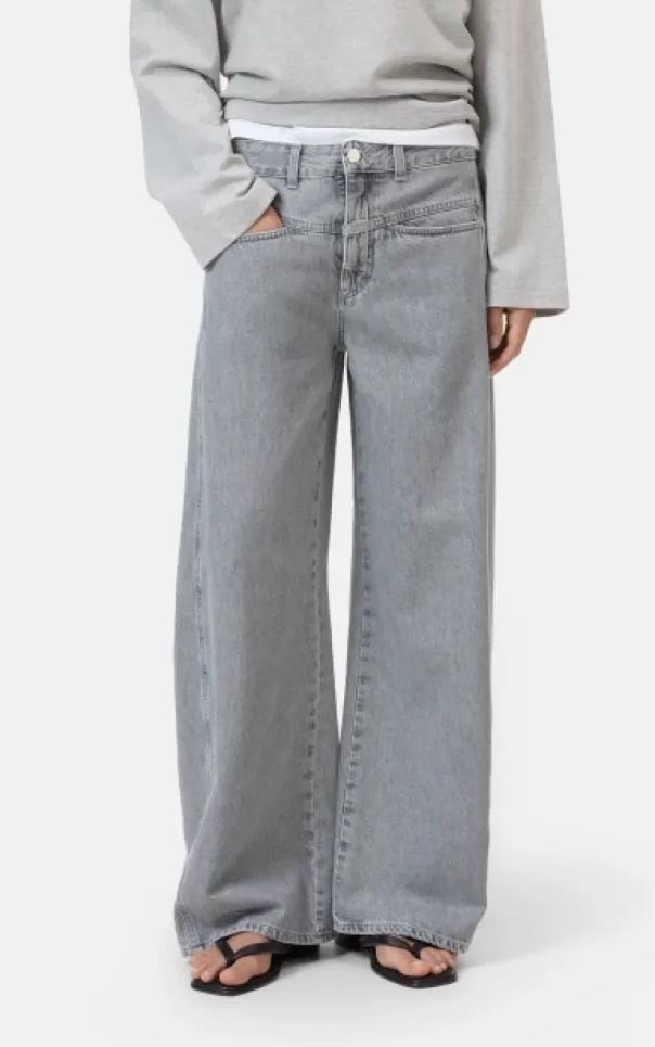 Grijs Jeansbroek
