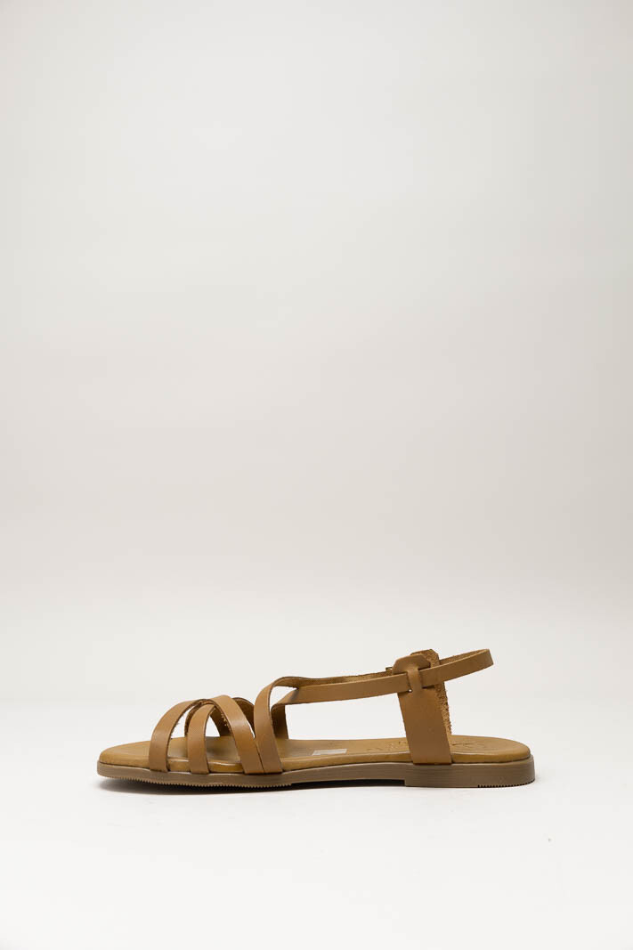 Bruin Sandaal plat image