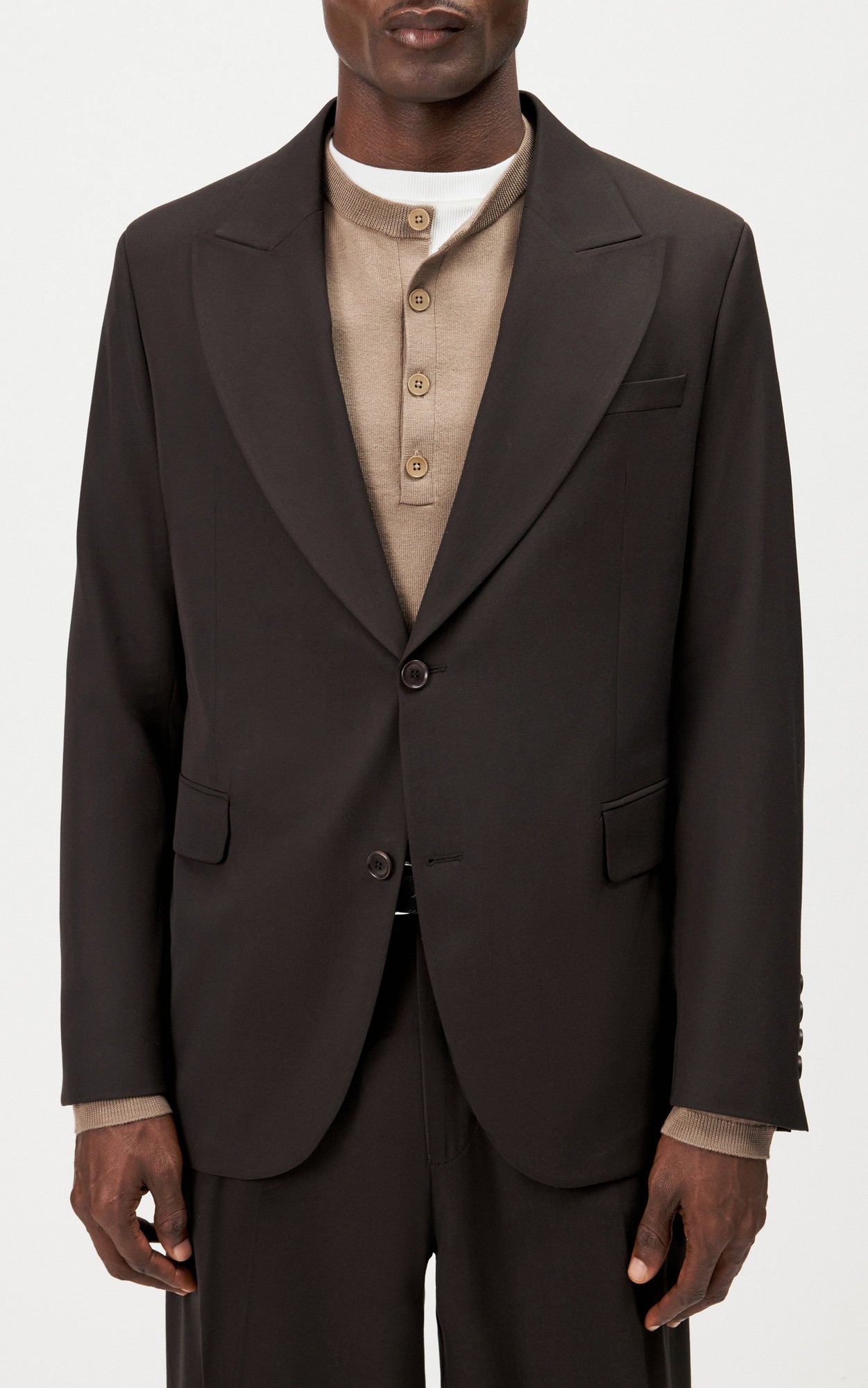 Donkerbruin Blazer