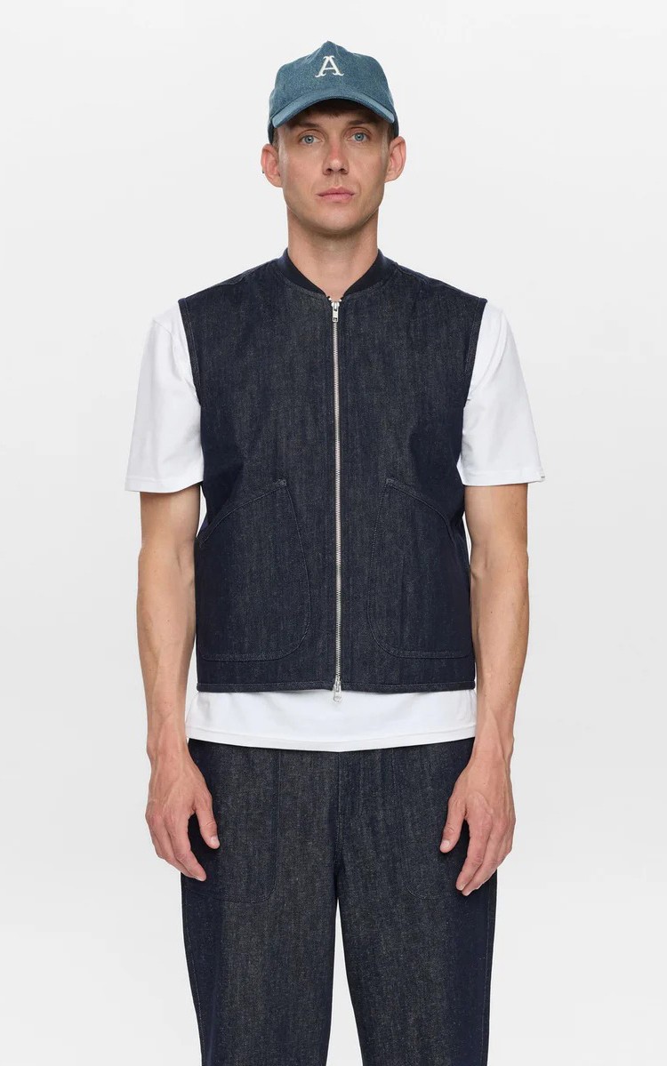 Donkerblauw Gilet